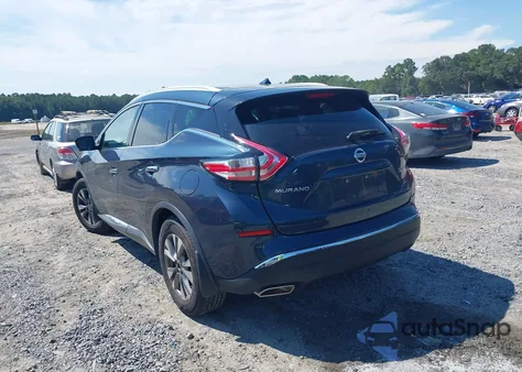 2015 Nissan Murano S/Sl/Sv/Platinum из США, поврежденный, VIN 5N1AZ2MH9FN248339